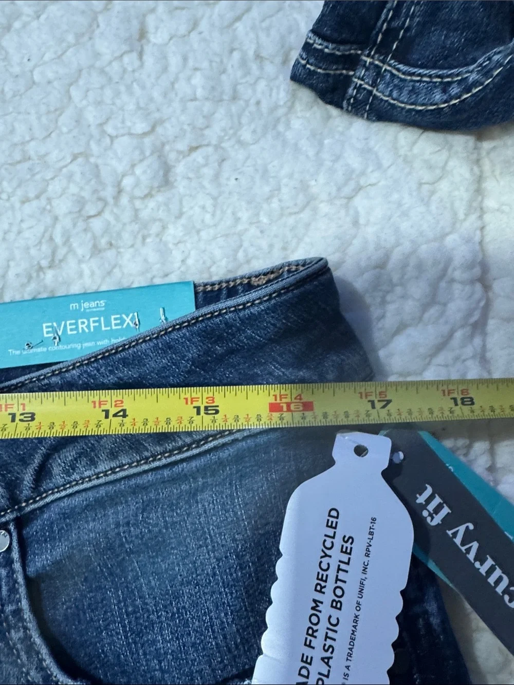 Maurices Women's High-Rise Button-Fly Dark Blue Jeans